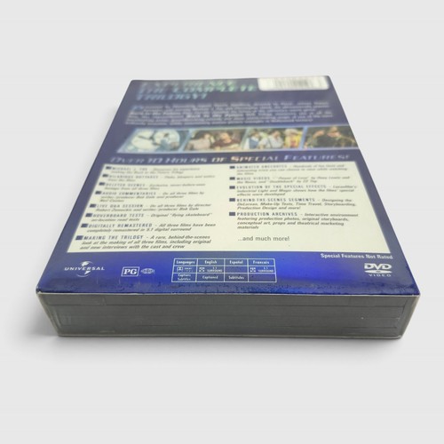 SEALED Back to the Future Complete Trilogy DVD Box Set 3 Movies Factory ...