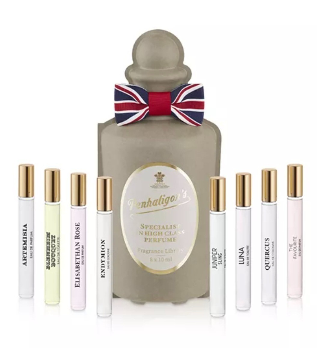 ペンハリガン ブリティッシュテイルズラグジュアリーコレクション Penhaligon's British Tales Collection 8 Travel Size Spray Gift Set