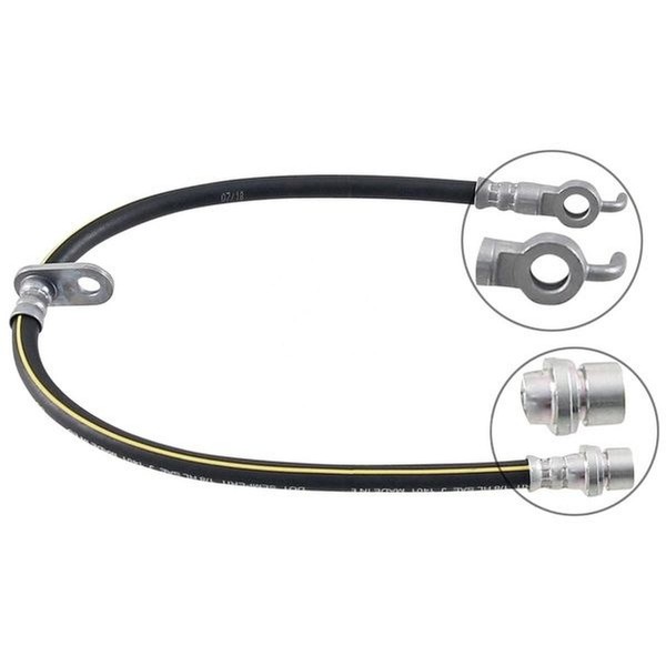 Bremsschlauch 520 Mm INN M10X1.0 Banjo 10.0 Mm A.B.S. FüR U.A. CitroËN C1-image