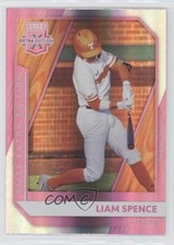 2021 Panini Elite Extra Edition Pink Liam Spence #154 0p0