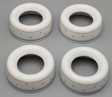 Arzberg Daily Lagune 4x EIERBECHER / SERVIETTENRINGE Ø ca.6,9cm/ca.3cm hoch TOP