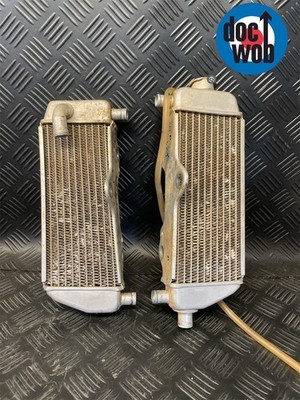 Yamaha YZ250 2002-004 gebraucht OEM Motocross Enduro Paar Kühler YZ5220