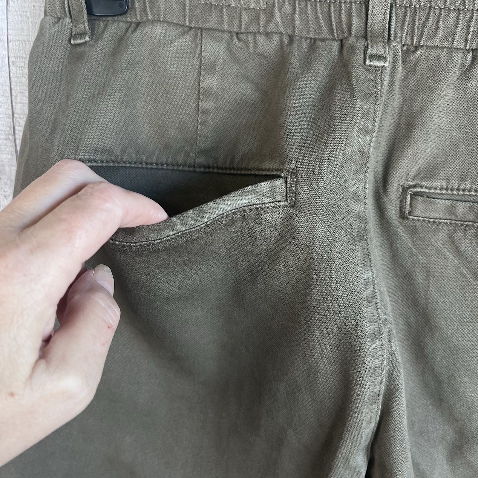 AG Adriano Goldschmied Caden Jogger Pants Womens 26R Brown Stretch Cuffed Ankle thumbnail 12