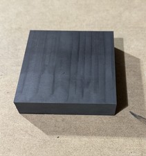 Graphite Block 4″ × 4″ × .94″ Thick – EDM CNC Mold Electrode Blank