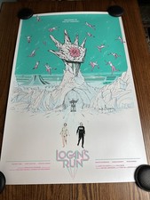Logan's Run Mondo 24x36 Poster Cristian Eres Limited Edition Screen Print