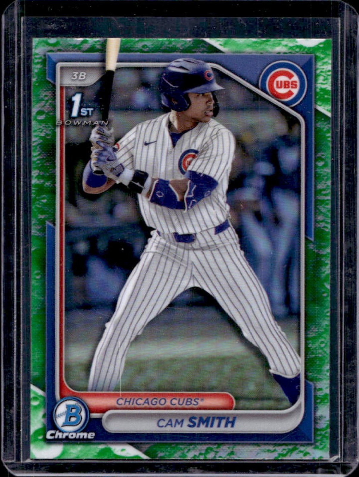 2024 Bowman Draft Cam Smith Chrome Lunar Glow Refractor 1st #BDC-67