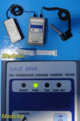 Siemens DALE800B TEE Transducer Leakage Tester Kit W/ Probe,Adapter,Basin ~37806