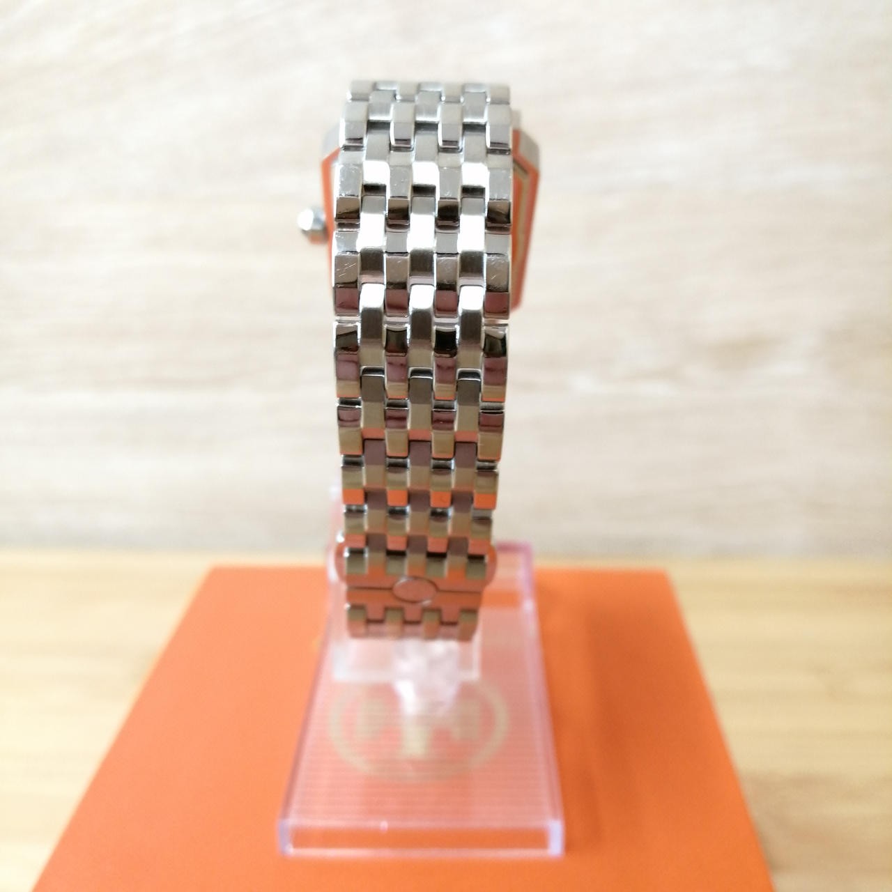 Tory Burch TBW1510 Quartz Mens Watch 40mm Silver Used thumbnail 4