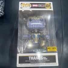 Funko POP! Marvel First 10 Years Thanos with Throne #331 Vinyl Figure DAMAGED
