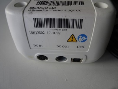 Lidco CNAP Modul Ref HN38-02. SN 3802-17-0792. +Netzteil. Kostenloser UK-VERSAND.