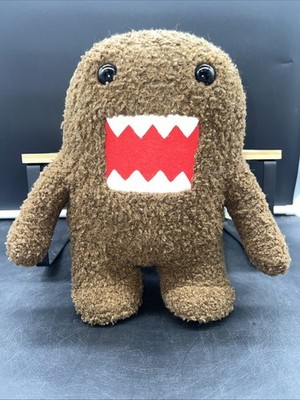 Domo kun NHK Mascot Plush 10'' Sekiguchi Stuffed Toy Doll Japan