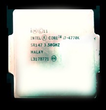 CPU Processore Intel i7-4770 3.50 GHz usato perfettamente funzionante