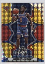 2021 Panini Mosaic Choice Fusion Red & Yellow Prizm 25/88 Immanuel Quickley 0l1u