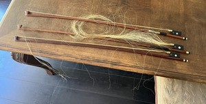W.R. Schuster Violin Bow plus two more