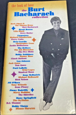 Burt Bacharach Collection: The Look of Love (3 CDs + Booklet) Sealed