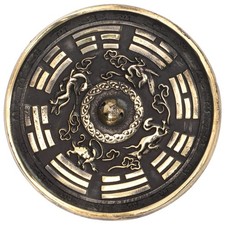Eight Trigrams Mirror Home Exorcism Blessing Decorative Ornament for Decor