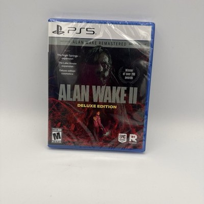 Alan Wake 2 Deluxe Edition - PlayStation 5 - NEW & SEALED