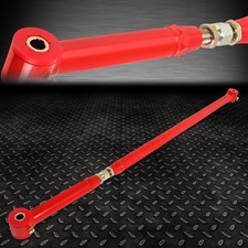 For 05-14 Ford Mustang Rear Adjustable Track Bar W Fluted Poly Bushings Red For 05-14 Ford Mustang Rear Adjustable Track Bar W Fluted Poly Bushings Red