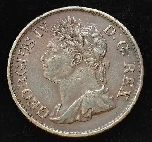 Ireland - Hibernia - 1822 - Half Penny - [2418]