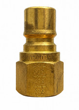 Eaton Hansen 322 Brass Quick Connect Plug 3/4" FNPT Air Hydraulic Coupler