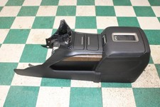 15-20 Yukon Xl Black Woodgrain Floor Console Armrest Storage Bin Lid Wo Cooler
