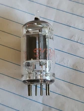 Sylvania Tube 12AX7. Untested.  Good Condition