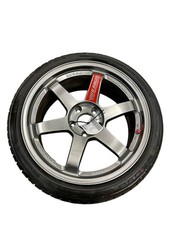 Volk Racing Te37 18x9.5 6 Spoke Wheel Rim W Arroyo 25535zr18 Tire 832 Tread