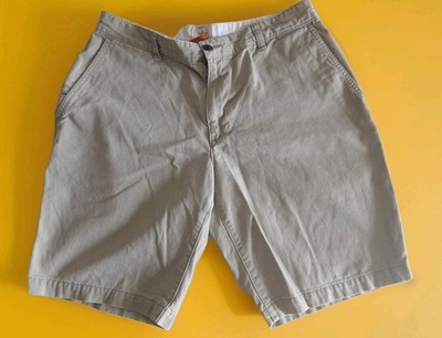 DOCKER'S KHAKI UNISEX CHINO SHORTS IN SIZE 33X9.5