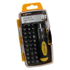 38-piece Multi Material Handle Ratcheting Mul...