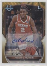 2022 Bowman U Chrome Prospect Gold Lava Refractor 46/50 Arterio Morris Auto uk2