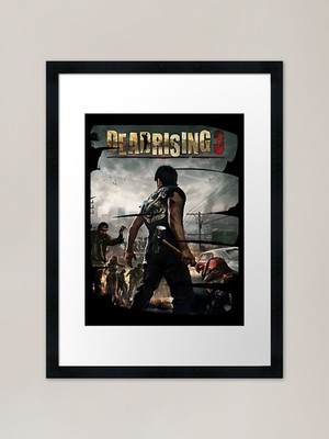 Dead Rising 3 Leinwanddruck gerahmt ein gerahmtes Wandbild Poster Leinwanddruck Bild