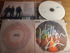 MUSE autograph MATT singer THE RESISTANCE signed live ticket concert PARIS 2016