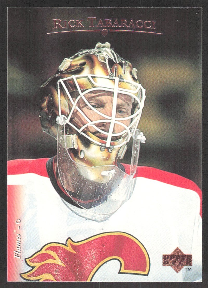 1995-96 Upper Deck #196 Rick Tabaracci Calgary Flames