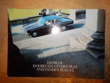 DAIMLER VANDEN PLAS BROCHURE (UK)  1975/1976 16-sided A4 size.