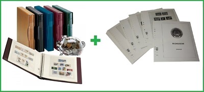 Lindner-197-1124V-Madagascar-Printed Page Album T-Printed Pages 1958-1975