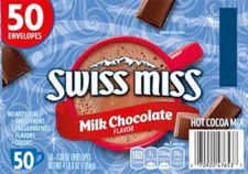 Swiss Miss Milk Chocolate Flavor Hot Cocoa Mix 1.38 oz. 50-Count