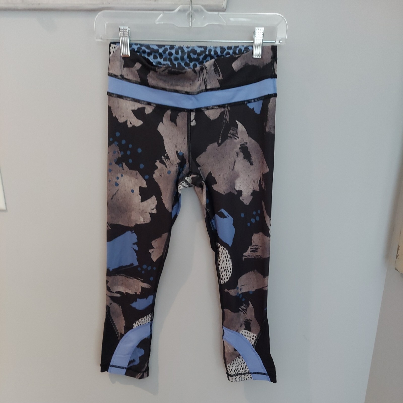 Lululemon 4 Luxtreme Pattern Cropped Leggings Gem