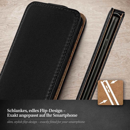 Hülle für Motorola Moto E5 Flip Case Klapp Handy Tasche 360 Grad Schutzhülle - Picture 3 of 9