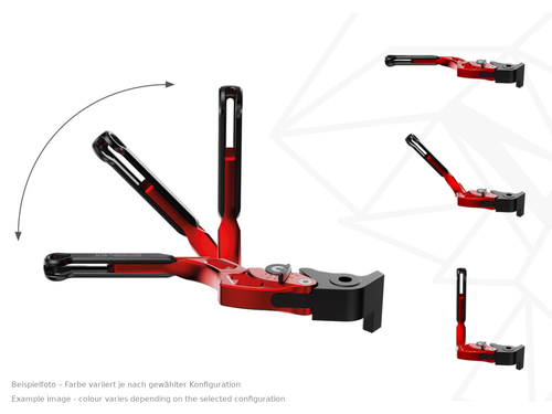 Tusker Pro Set de Leviers Suzuki GSX-R 750 ( Wvcw ) 2008 - 2010 - Zdjęcie 2 z 6