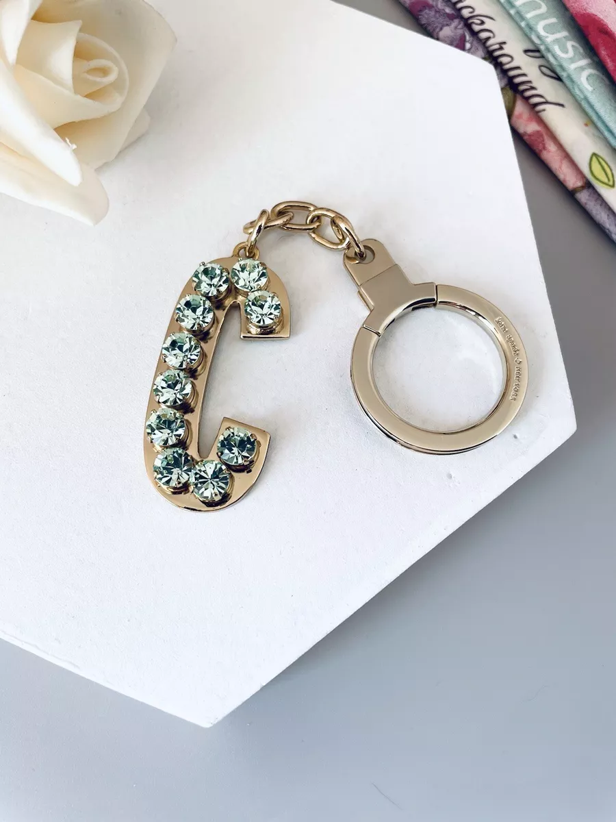 Initial keychain cheap kate spade