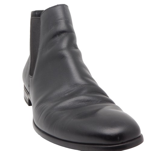 靴 PRADA SIDE GORE BOOTS Prada Side Gore Chelsea Boots//36/Blk/Leather// | eBay
