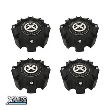 4 X American Racing Atx Wheel Center Cap Matte Black 377b1708hyb001