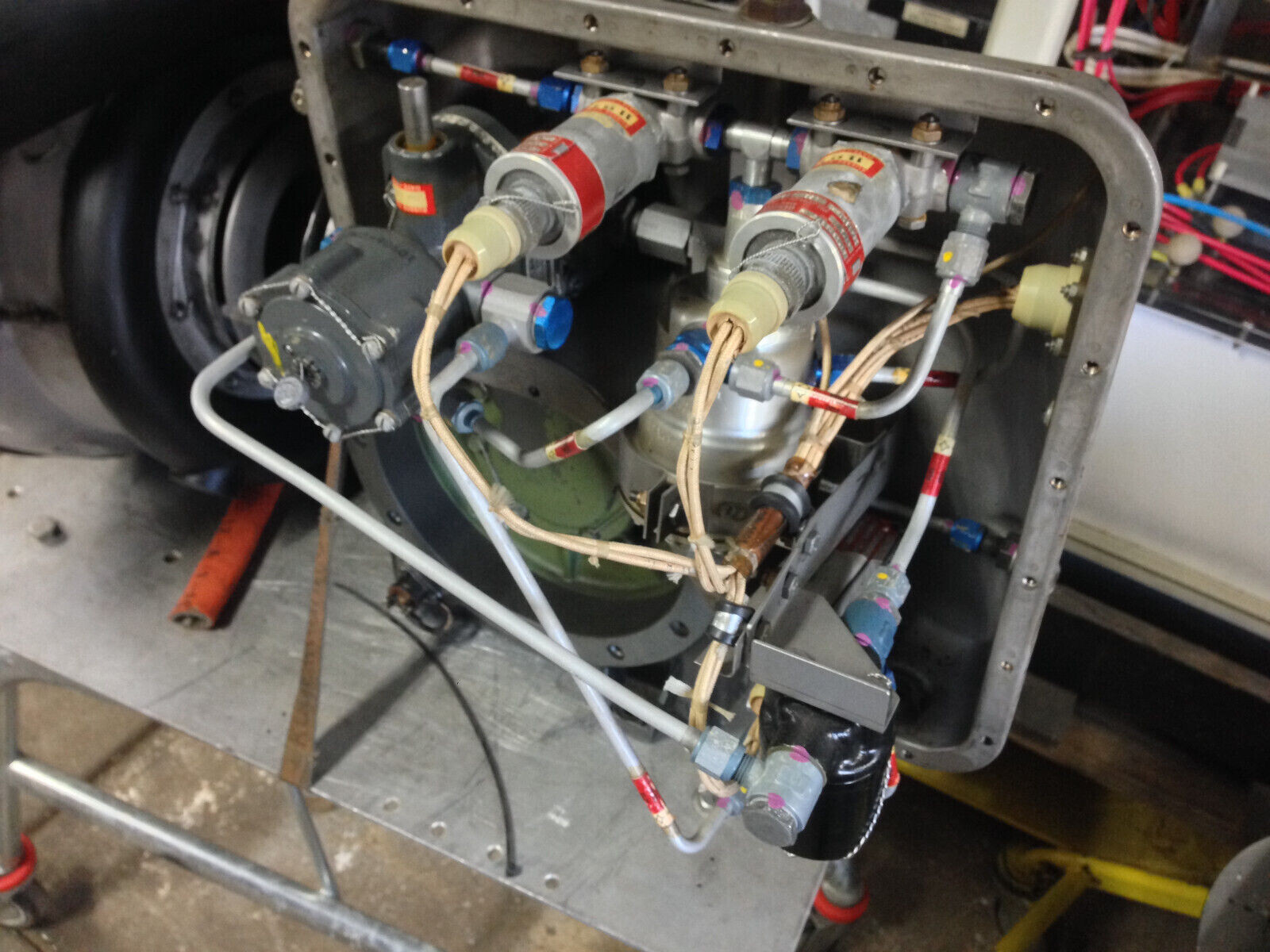 Solar Apu Engine MARS T41M-5 Solar gas turbine engine APU UNTOUCHED FROZEN IN TIME SINCE ...