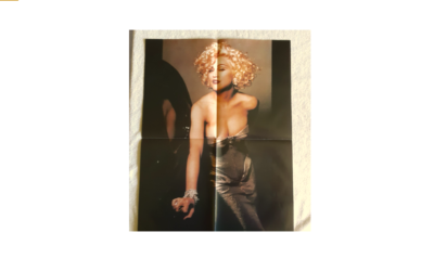 MADONNA poster | gold dress | 18.5 x 21 inches MADONNA poster | gold dress | 18.5 x 21 inches