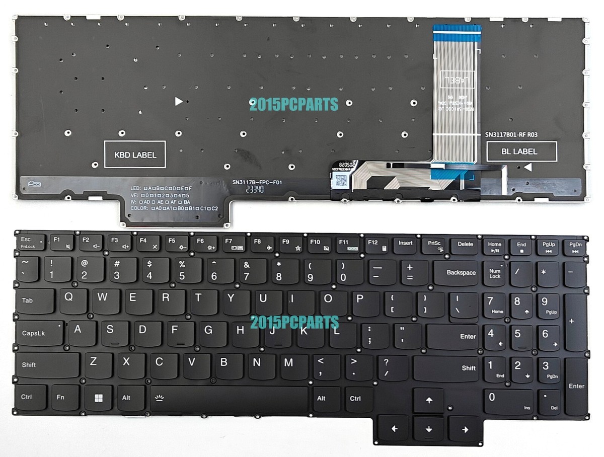 New Lenovo GeekPro G5000 2024 Keyboard Backlit US No AI Key | eBay