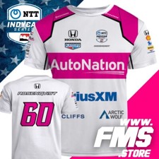 INDYCAR 2024 Driver Shirt FELIX ROSENQVIST Meyer Shank 2024 Driver Jersey
