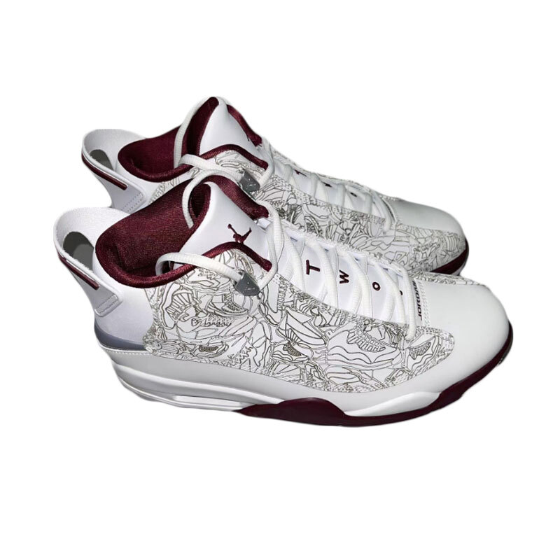 紅白玉　☆DOPE☆ Nike Air Jordan Dub Zero White Cherrywood Red Black 311046
