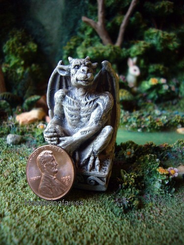 Gargoyle 1.75 inch MI 50670 Miniature Fairy Garden - Picture 2 of 10