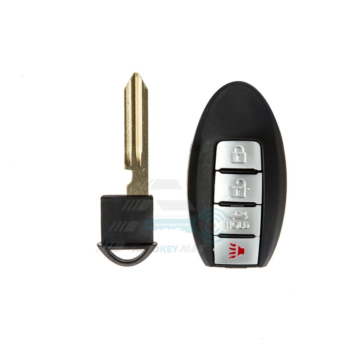Chiave Smart Prox Per Nissan Rogue 2014-2016 | 4 Pulsanti Telecomando Ingress Senza Chiave