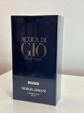 (2024) Giorgio Armani Acqua di Gio PROFONDO PARFUM Men’s 1.6oz/50ml NEW & SEALED